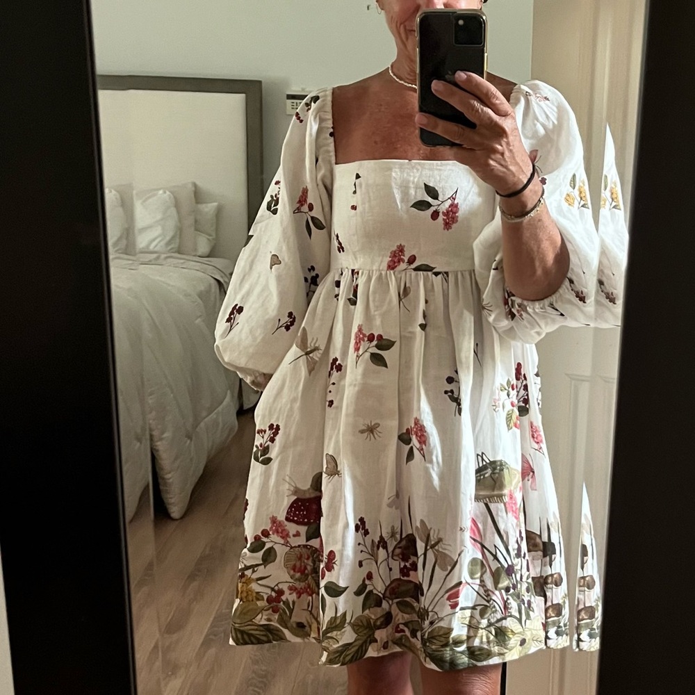 Cara Cara linen dress